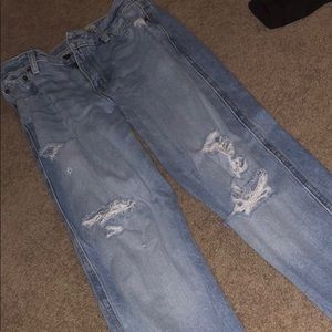 Size 2 Abercrombie Girlfriend jeans